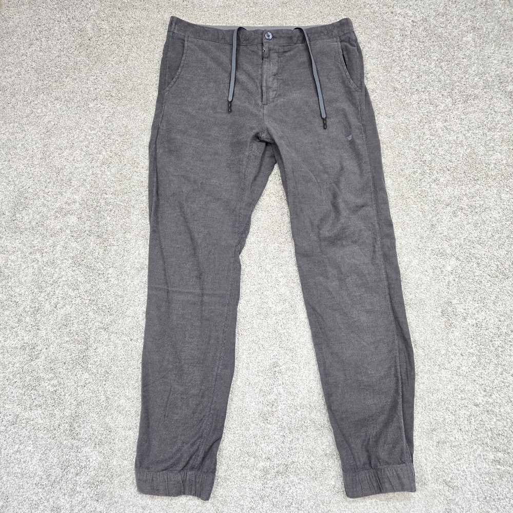 Mack Weldon Ace Jogger Sweatpants Men's Large (32x29)‎ Gray Performance